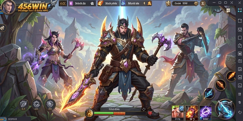 Tampilan grafis memukau dari gameplay 456WIN dalam aksi.