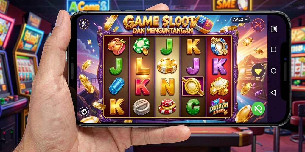 Tampilan gameplay slot yang menarik dan penuh warna.