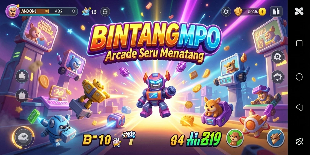 Screenshot gameplay menarik dari BINTANGMPO yang menunjukkan aksi seru.