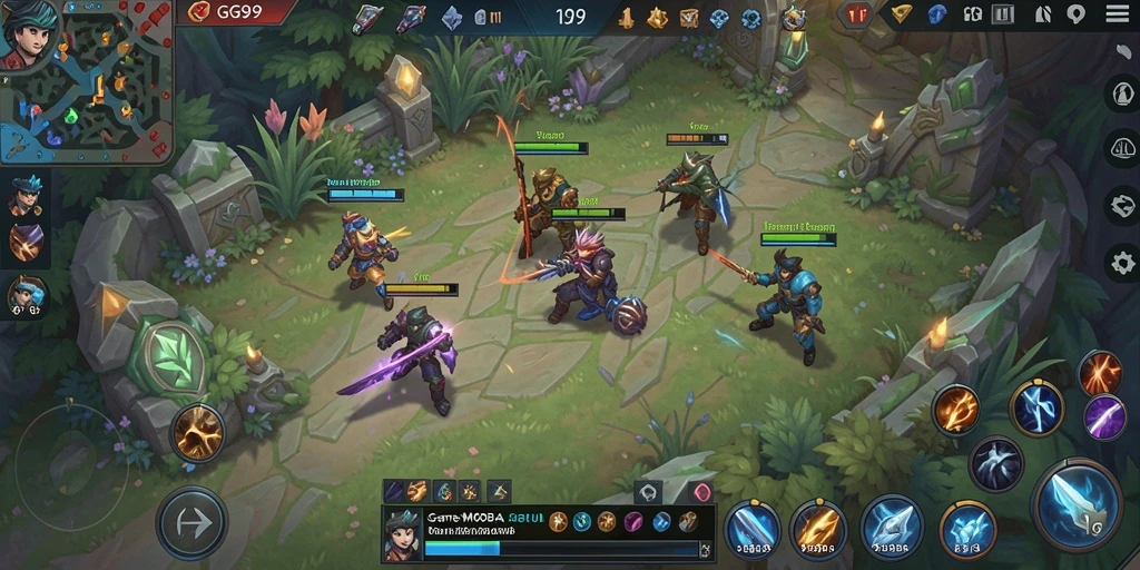 Tampilan gameplay GG99 yang mendebarkan dan penuh aksi.