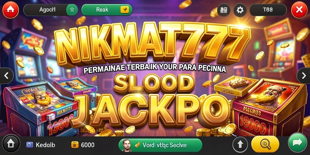 Tampilan gameplay menakjubkan NIKMAT777 di slot yang menguntungkan.
