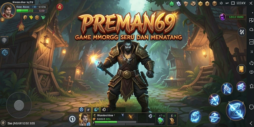 Tampilan atraktif dari gameplay <strong>PREMAN69</strong> yang mendebarkan.
