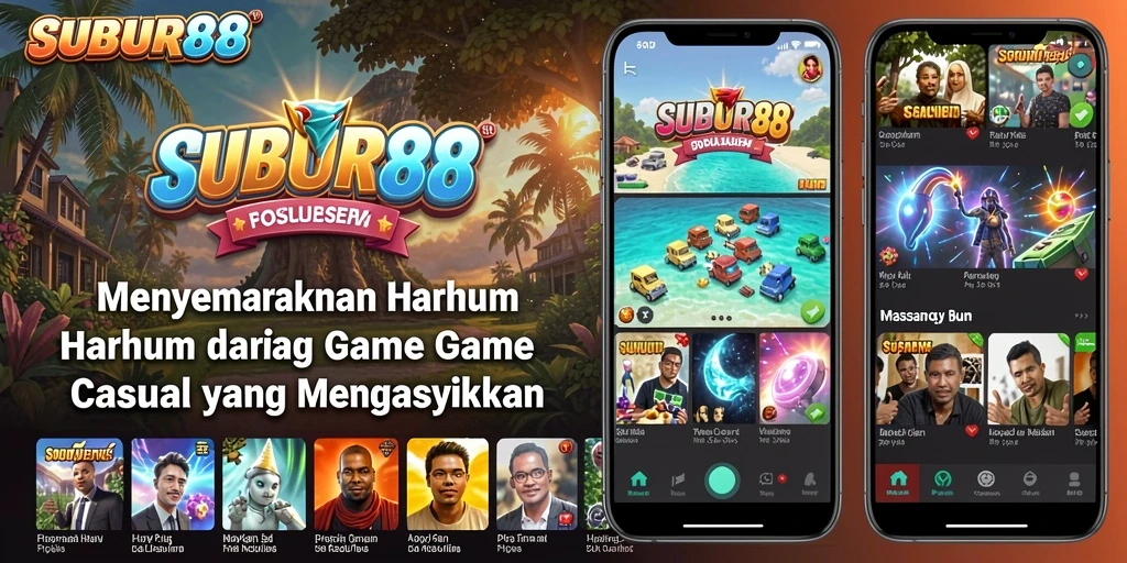 Screenshot utama SUBUR88 menunjukkan momen seru dalam gameplay Casual.